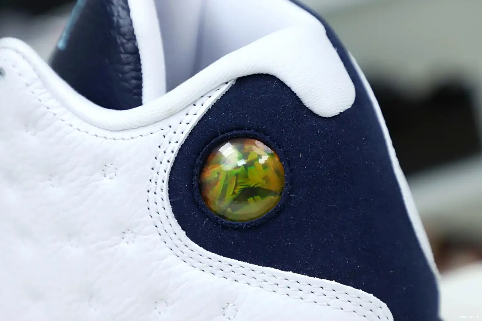 Kimikick BLUE JORDAN AIR OBSIDIAN 414571-144 WHITE POWDER 13 RETRO 0719